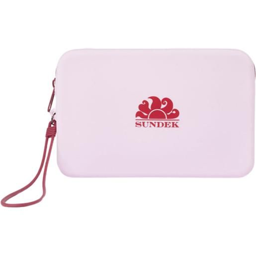 SUNDEK mini pochette pvc con logo