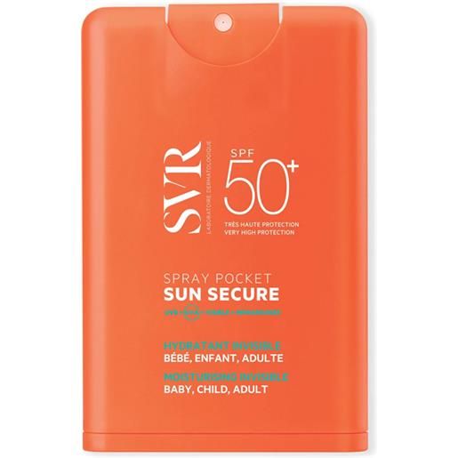 Sun secure spray pocket spf50+