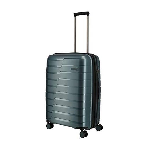 Travelite air base 4w trolley, bagaglio a mano, 67 cm, blu (ghiaccio)
