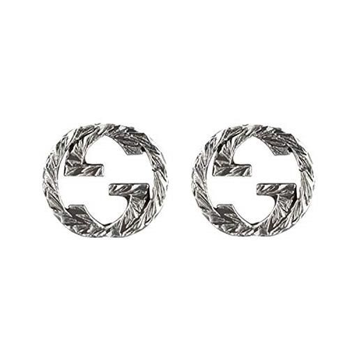Gucci - orecchini 925 argento non un gioiello donna, argento, 10 mm - ybd45710900100u