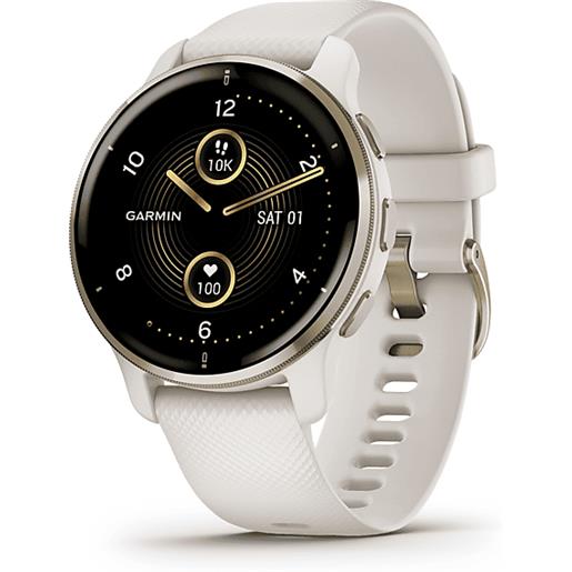 GARMIN smartwatch GARMIN venu 2 plus, ivory cream gold