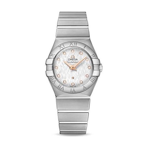 Omega - orologio da donna constellation quarzo 27 mm - 123.10.27.60.52.001