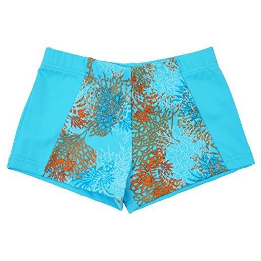 Splash About boys' designer aqua shorts/trunks, lion fish, 3-4 years