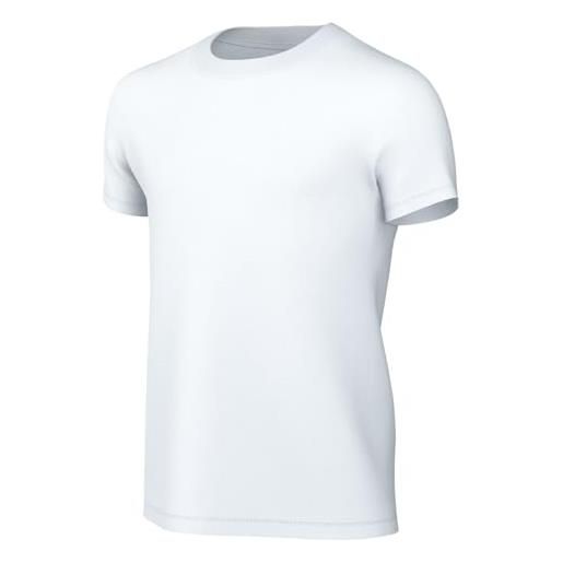 Nike cz0909-100 park 20 ss tee jr t-shirt bambini white/black xl