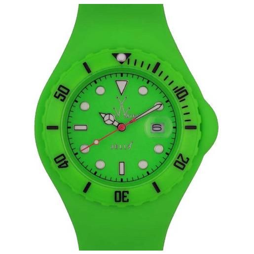 ToyWatch orologio unisex analogico in silicone jy24gr, verde, cinghie
