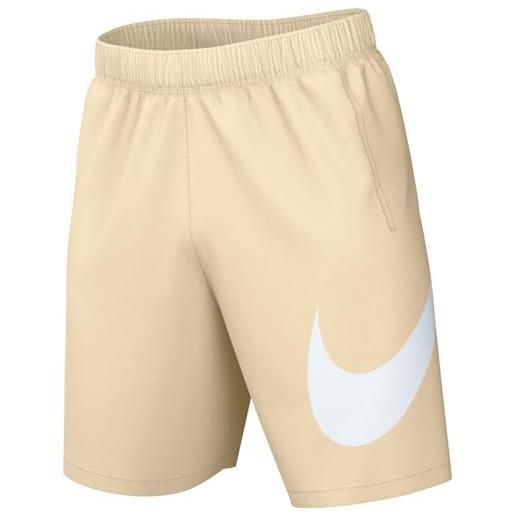 Nike club bb gx pantaloncini, guava ghiaccio/bianco/bianco, m uomo