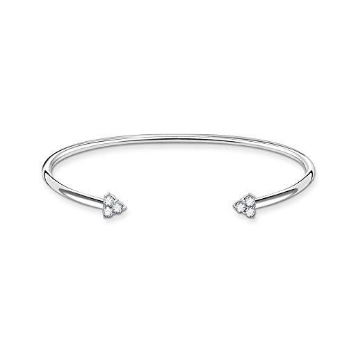 Thomas sabo bracciale da donna in argento sterling 925 ar105-051-14-l15,5, 15,5 cm, argento sterling, non pertinente. 