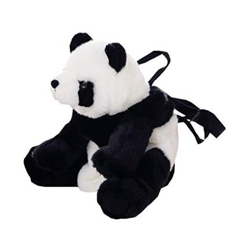 Alipis 1 pc giocattolo panda fumetto custodia per giocattoli grande capacità sacchetto peluche borse panda zaino dell'orso borsa per animali di peluche panda bambino riempimento animale