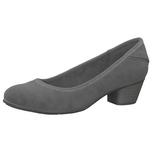 s.Oliver 5-22301-41, scarpe décolleté donna, nero, 38 eu