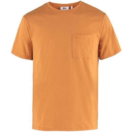 Fjällräven övik short sleeve t-shirt arancione xl uomo