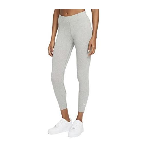 Nike, leggings donna, grigio (grey), 16