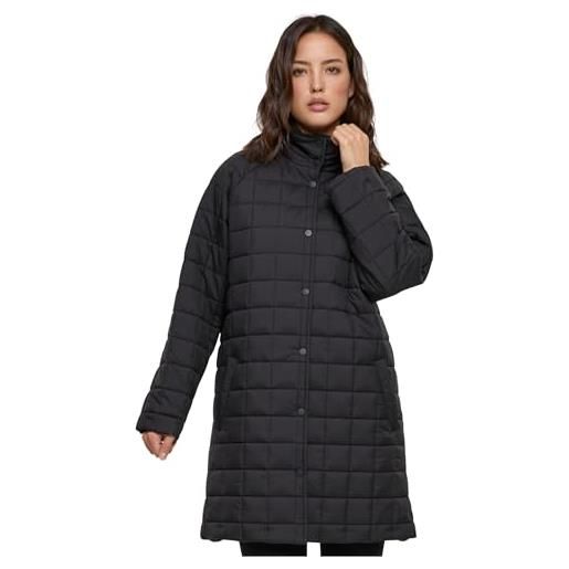 Urban Classics ladies quilted coat giacca, black, xxxxl donna