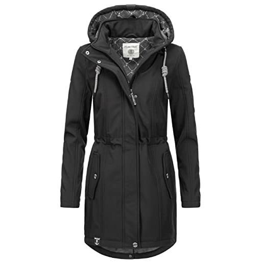 Peak Time cappotto leggero giacca con guscio morbido da donna l60013 nero21 m