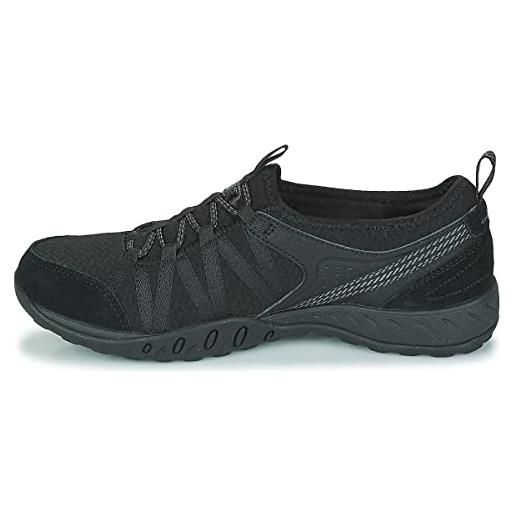 Skechers facile da respirare robusto, scarpe da ginnastica donna, nero, 35 eu