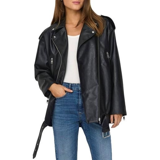 ONLY biker jacket with faux leather