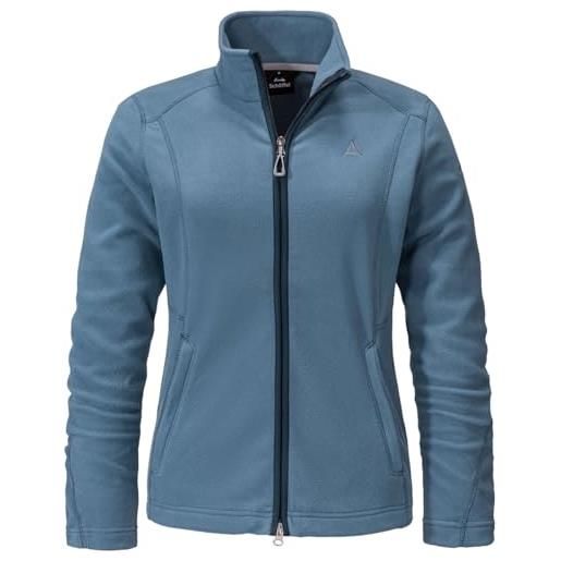 Schöffel giacca in pile leona3, donna, blazer blu marine, 48