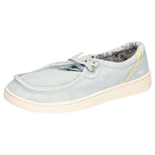 Mustang 1466-404, mocassino donna, verde menta, 38 eu