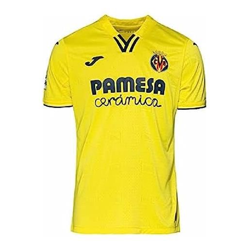Joma villarreal club de futbol sponsor-pro maglietta, giallo, 6xs unisex-adulto