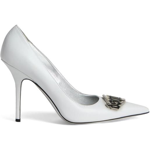 Dsquared2 pumps in pelle - bianco