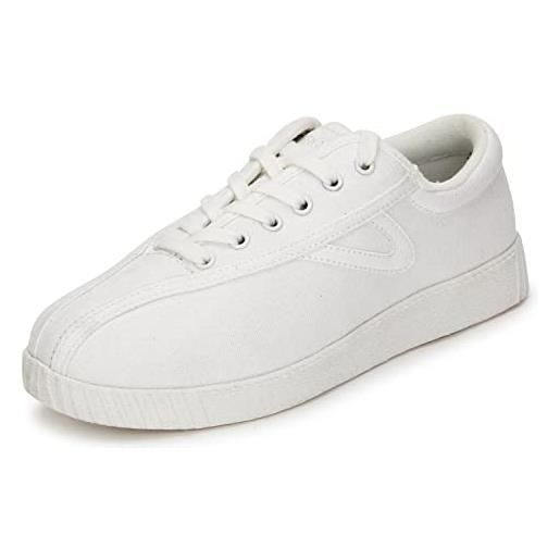 TRETORN, nyliteplus-scarpe da tennis in tela, stile vintage classico donna, bianco, 38 eu
