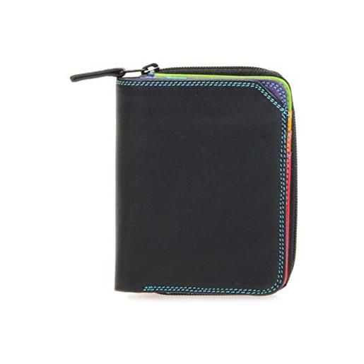 UNIVERSDECOR portafoglio donna in pelle mywalit - small zip wallet - 226-4 black pace
