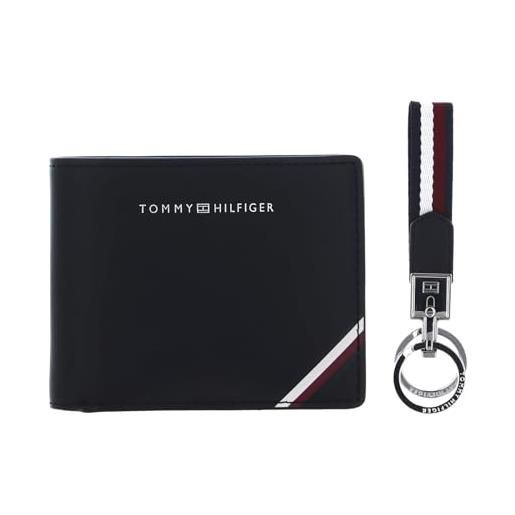 Tommy Hilfiger gifting mini cc wallet and keyfob black