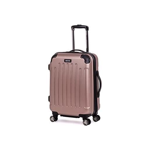 Kenneth Cole Reaction renegade_collection, oro rosa, 20-inch carry on, collezione renegade_