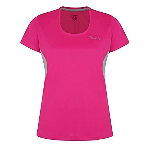 Dare 2b donna riforma ii t t-shirt/polo/gilet, donna, dwt355 88708l, cyber pink, dimensione 8