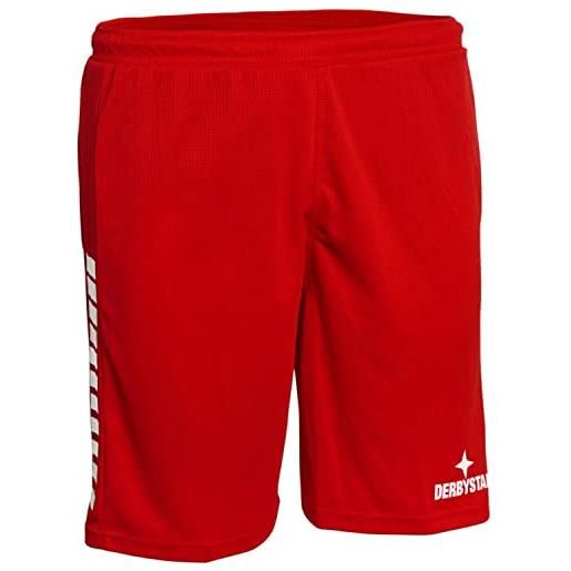 Derbystar primo - pantaloni unisex, unisex - adulto, pantaloni unisex. , 60420, rosso/bianco, xxl