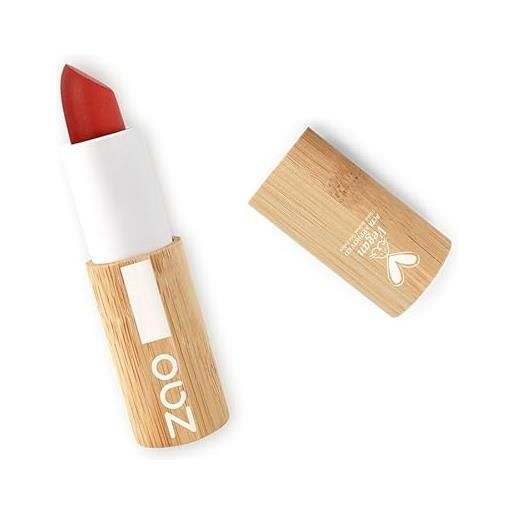 ZAO essence of nature zao organic lipstick daring the red 420