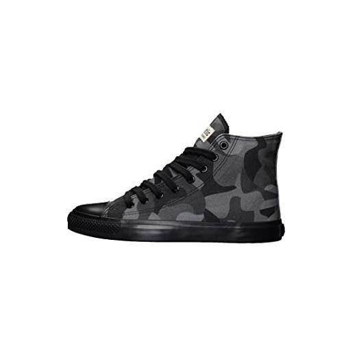Ethletic sneaker in tela, scarpe da ginnastica unisex-adulto, pewter grey jet black, 36 eu