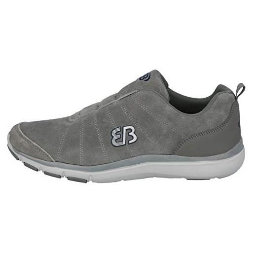 Brütting dallas slipper, sneaker casual, uomo, grigio (marino), 39 eu