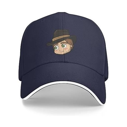 OAKITA berretto da baseball arthur morgan chibi berretto da baseball cappello da camionista abbigliamento da golf da donna da alpinismo da uomo
