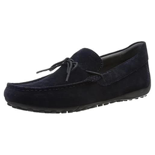 Geox uomo snake mocassino, moccasin, navy, 40 eu