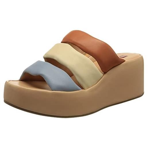 HÖGL dune, pantofole donna, albicocca multi, 38 eu larga