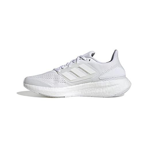 adidas pureboost 22, sneakers uomo, bianco ftwr white ftwr white crystal white, 37 1/3 eu