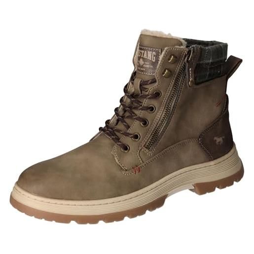 Mustang 4192-602, stivaletto uomo, terra, 43 eu