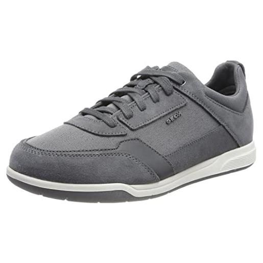 Geox u spherica ec3, scarpe da ginnastica uomo, blu navy, 46 eu