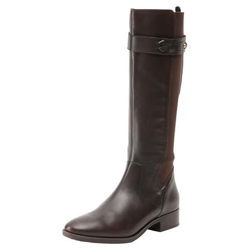 Geox D Giulila F, Stivali Donna, Marrone Brown, 35 EU : : Moda