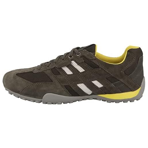 Geox uomo snake, scarpe da ginnastica, jeans, 42 eu