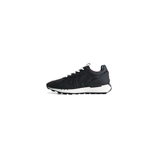 Desigual scarpe da jogger_retro 2000 black, ginnastica donna, nero, 41 eu
