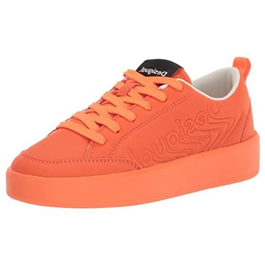 Desigual shoes_fancy 7002, scarpe da ginnastica donna, colore: arancione, 40 eu
