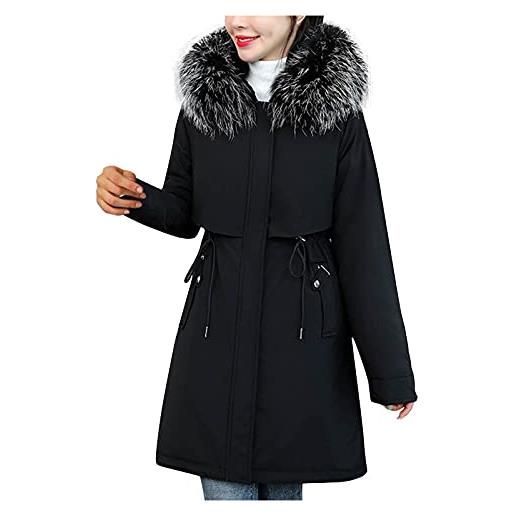 XTBFOOJ giacche invernali donna giacca pelle donna pelliccia giacca pelliccia donna giaccone invernale donna giubbotto invernale donna maglioni donna invernali taglie forti cappotto lungo donna cappotto