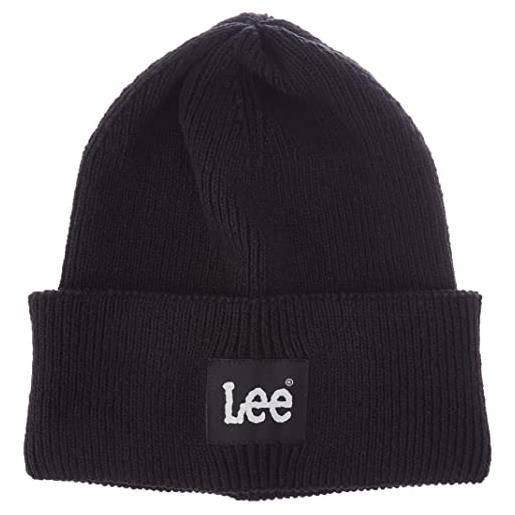 Lee beanie berretto, union-all black, taglia unica unisex-adulto