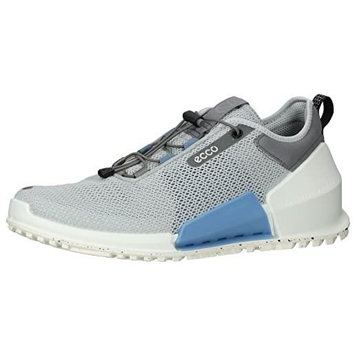 ECCO biom 2.0 m shoe, sneaker uomo, concrete retro blue, 47 eu stretta