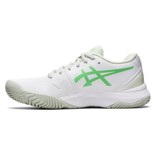 ASICS gel-challenger 13 padel, scarpe da ginnastica donna, bianco (white tourmaline), 37.5 eu