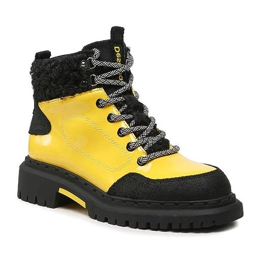 Desigual, scarpe da trekking donna, giallo, 39 eu