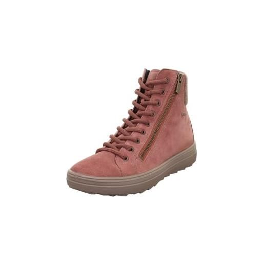 Legero mira warm foderato gore-tex, stivali da neve donna, fawn rosso 5680, 38 eu
