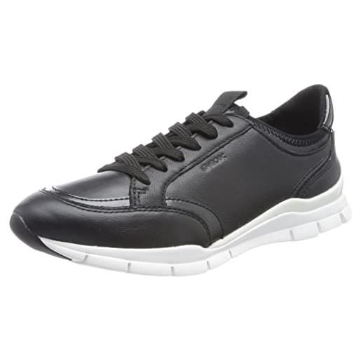 Geox d sukie, scarpe da ginnastica donna, tortora, 37 eu