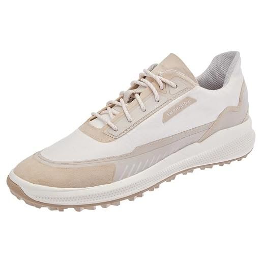 Geox d pg1x abx, scarpe da ginnastica donna, avorio (off white), 36 eu